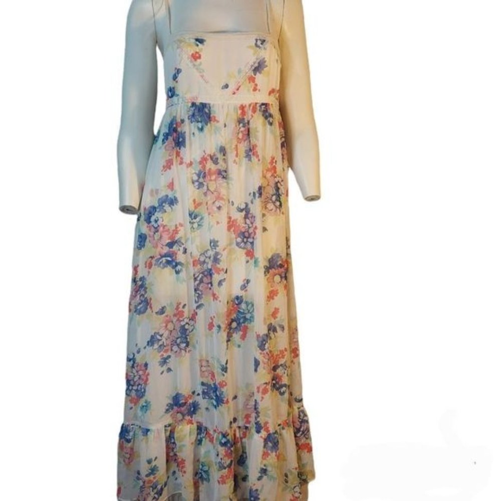 Woman's sz Small TRF Collection Floral Dress